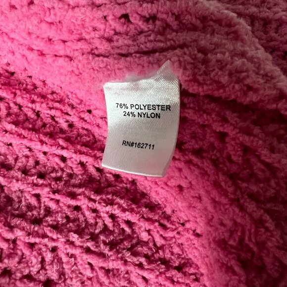 Love Ellie pink cropped knit cardigan - Picture 3 of 4
